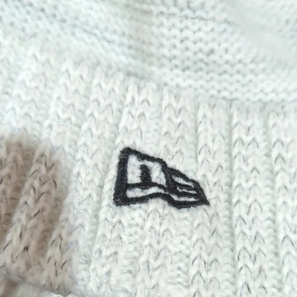 Las Vegas Raiders White New Era On Field Color Rush Official Knit Hat New - Picture 5 of 8